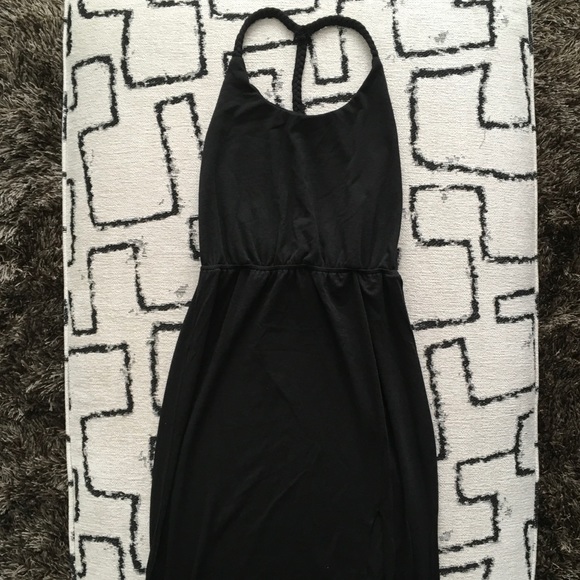 Backless Black Maxi Summer Dress - Picture 2 of 8